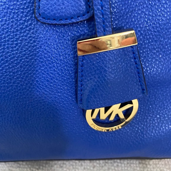Michael Kors Blue Satchel - Picture 7 of 16
